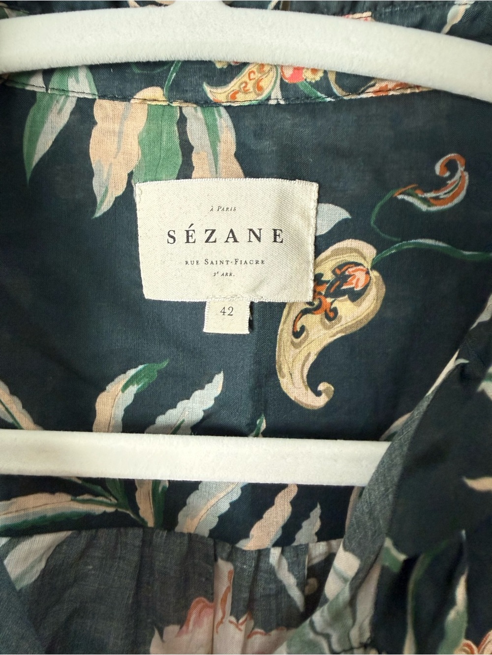 Sezane Chlo Shirt (size 42) - Picture 5 of 9